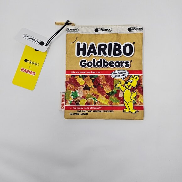 Lesportsac Haribo Goldbears Gummy Bear zippered pouch NWT - Picture 2 of 7
